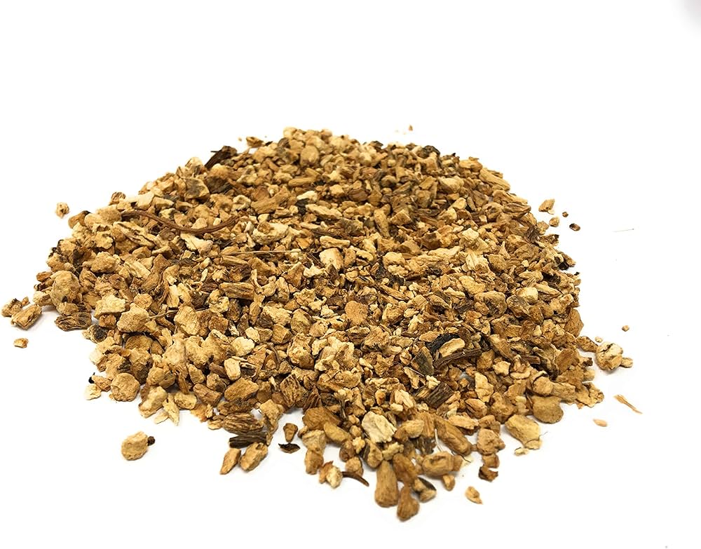 Raíz amarilla de genciana